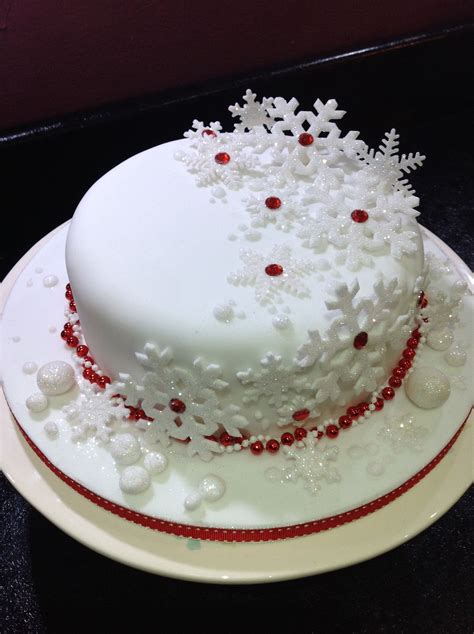 christmas cake designs pinterest